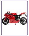 Mô Hình Xe Ducati 1198 (Red) 1:12 Newray