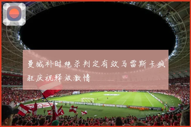 曼城补时绝杀判定有效马雷斯卡疯狂庆祝释放激情